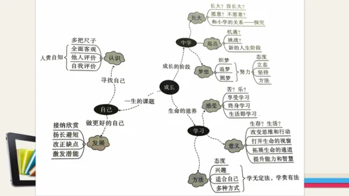 七年级道德与法治期末专题复习课件1 ——新阶段  学习与成长（40张PPT）