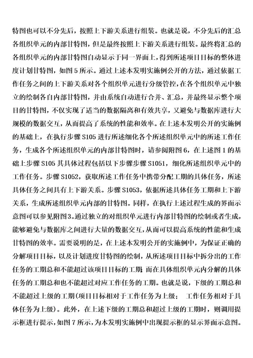 一种甘特图的生成方法及系统的制作方法