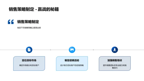 月度房产销售财务报告PPT模板