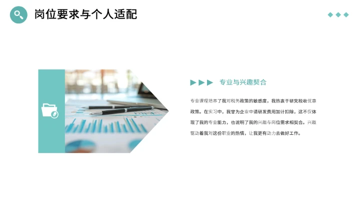 绿色简约会计专业大学生求职综合能力展示职业生涯规划通用PPT模版