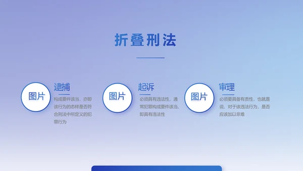 蓝色大气法律律法讲座动态PPT