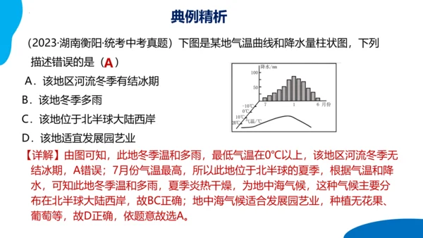 串讲04 天气与气候 2023-2024学年七年级地理上学期期末考点大串讲课件（人教版）(共68张P