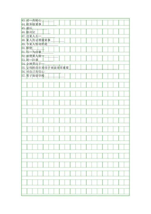 九年级英语上册-Unit2重要短语句型归纳.docx