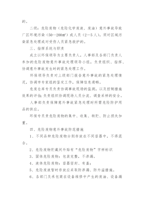 危险废物事故应急预案.docx