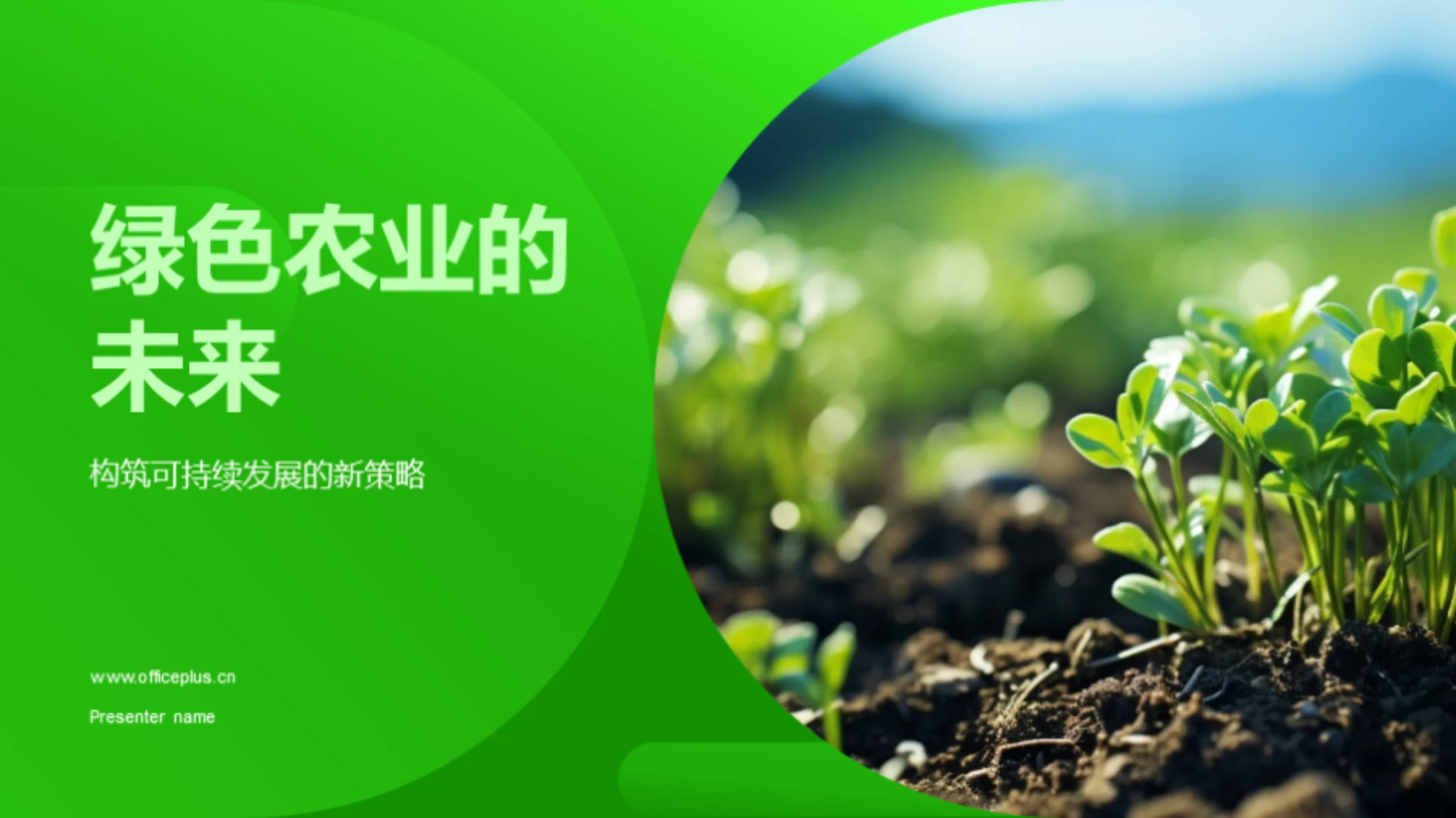 绿色农业的未来