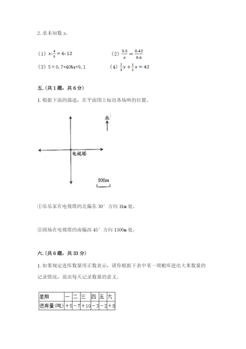 山东省济南市外国语学校小升初数学试卷及参考答案（巩固）.docx