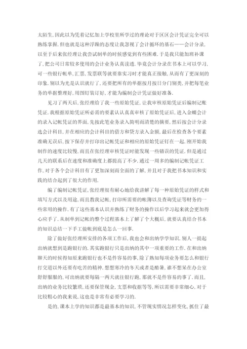 出纳实习报告.docx