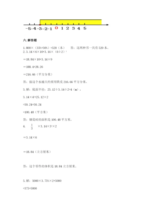 小升初六年级期末试卷精品【满分必刷】.docx