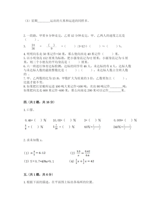 四川省【小升初】2023年小升初数学试卷（夺冠系列）.docx