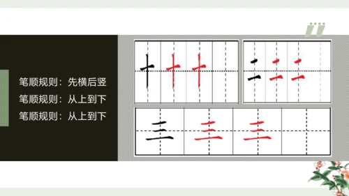 统编版语文一年级上册 第一单元 识字  语文园地一   课件