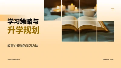 学习策略与升学规划