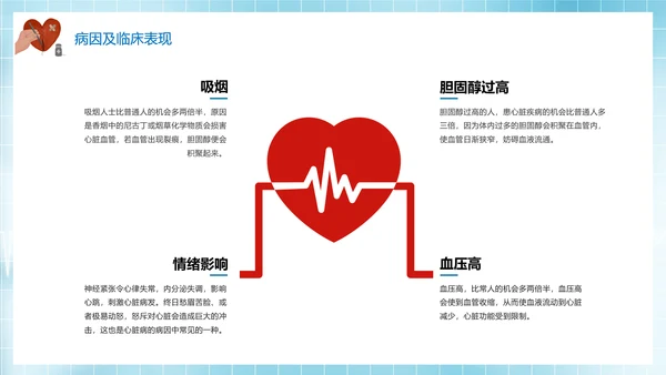 远离心脏病健康每一天心内科PPT模板