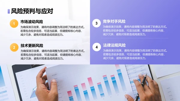 蓝色商务风年终回顾：核心成果与重点反思PPT模板