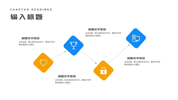 橙色几何风教师教学说课汇报PPT模板