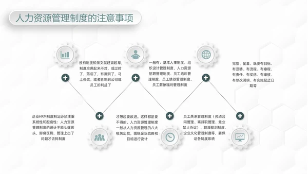 绿色简约人力资源管理六大模版PPT模板宣传PPT动态PPT