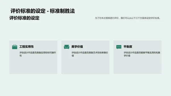 设计美学答辩报告PPT模板