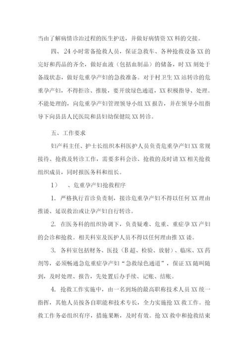 人民医院危重孕产妇救治中心基本工作制度汇编.docx