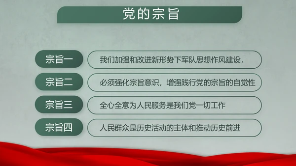 迷彩风八一军事士兵突击拓展心得PPT