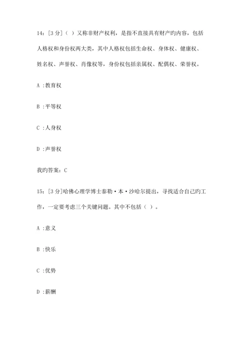 河北专技天下专业技术人员内生动力与职业水平试卷.docx