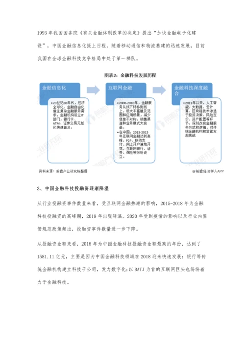 中国金融科技行业市场现状、竞争格局及发展趋势分析-未来将发力于三大方向.docx