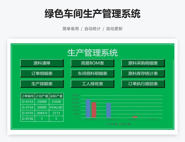 绿色车间生产管理系统