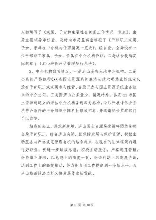 国土局工作督查情况汇报.docx