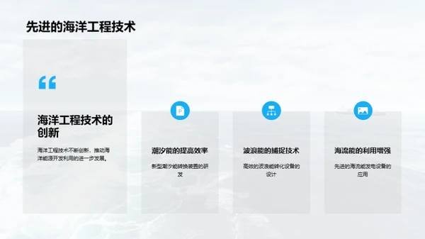 海洋能源：未来的解决之道