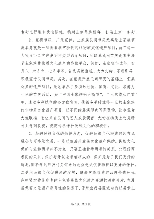 发展民族文化旅游调查研究报告.docx