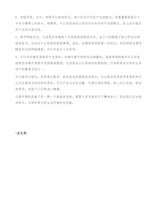 公路绿化与环境保护.docx