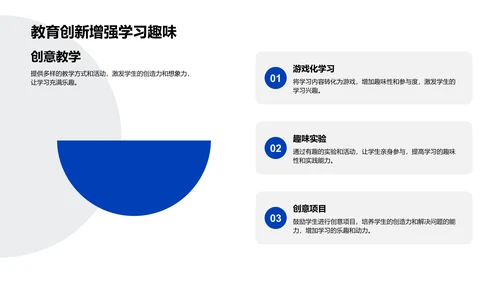 教育创新实践讲解PPT模板