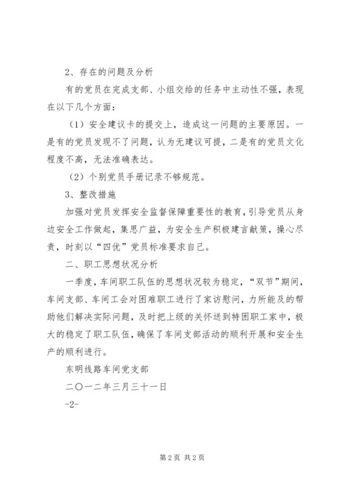 支部对党员思想状况分析记录(第一季度) (2).docx