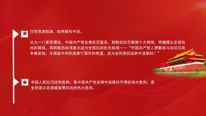 往事回顾致敬抗日战争胜利80周年ppt课件