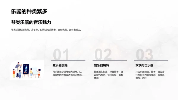 音乐要素解析PPT模板
