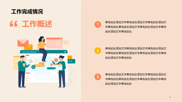 橙色互联网年度汇报工作总结PPT
