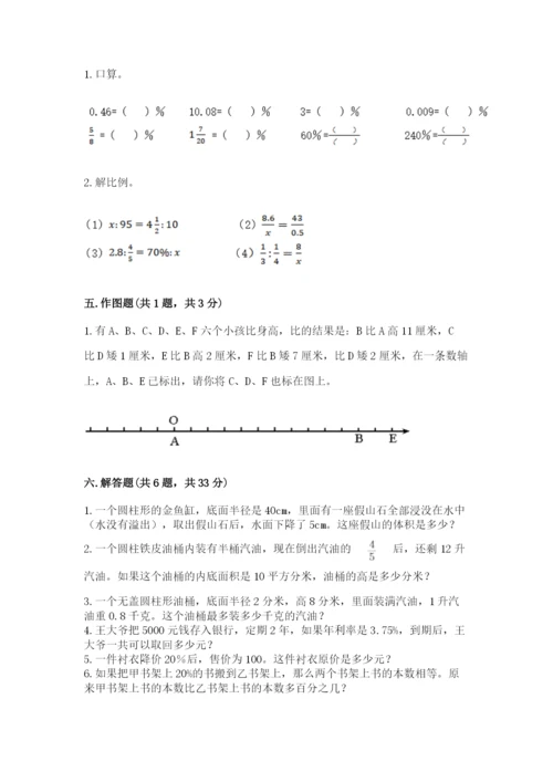 小升初数学期末测试卷【网校专用】.docx