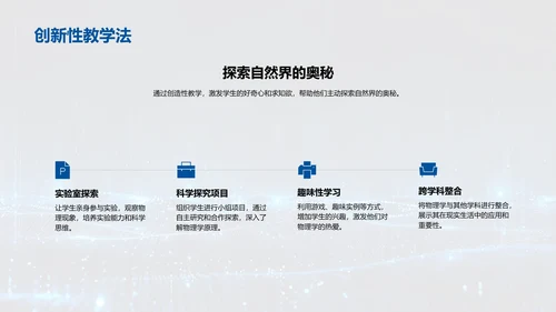 物理教学实践PPT模板