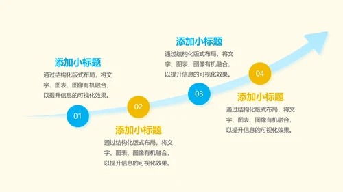 小清新植物花卉插画教学通用PPT模板
