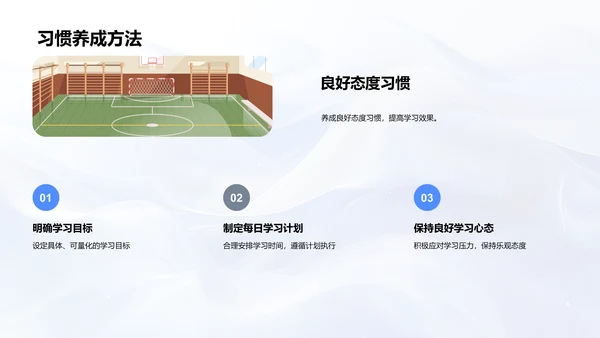 初三学习策略讲解PPT模板