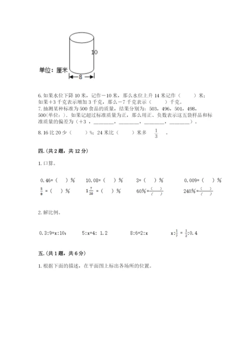 苏教版六年级数学小升初试卷含完整答案【全优】.docx