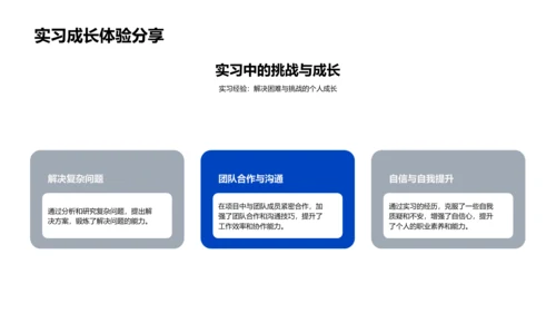 实习反思与进步