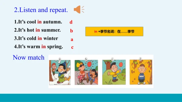 【轻松备课】外研版初中英语七年级上Starter Module 4 Unit 2教学课件