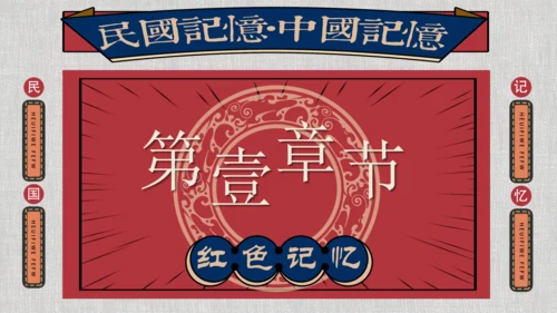 独家号外民国记忆风格通用PPT模板