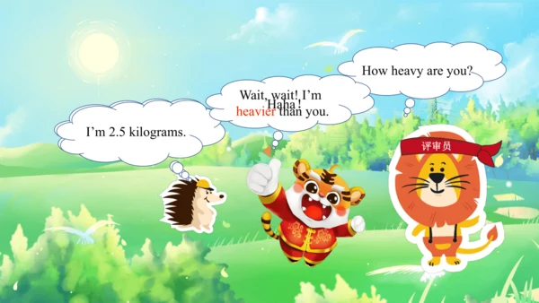 Unit 1 How tall are you Part B Let's learn课件（30张PP