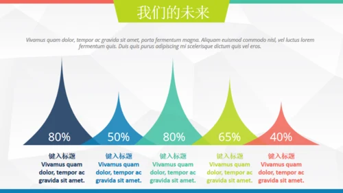 欧美低面商务汇报通用PPT模板