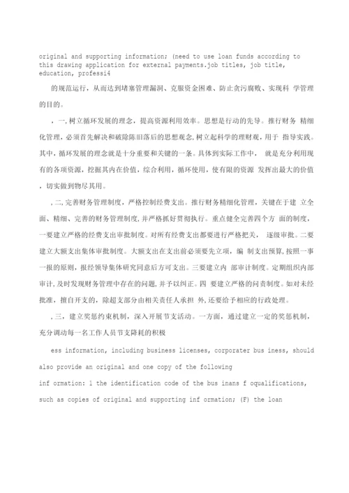 财务精细化管理.docx