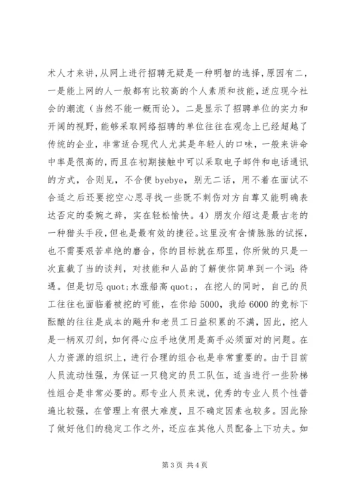 人力资源工作心得.docx