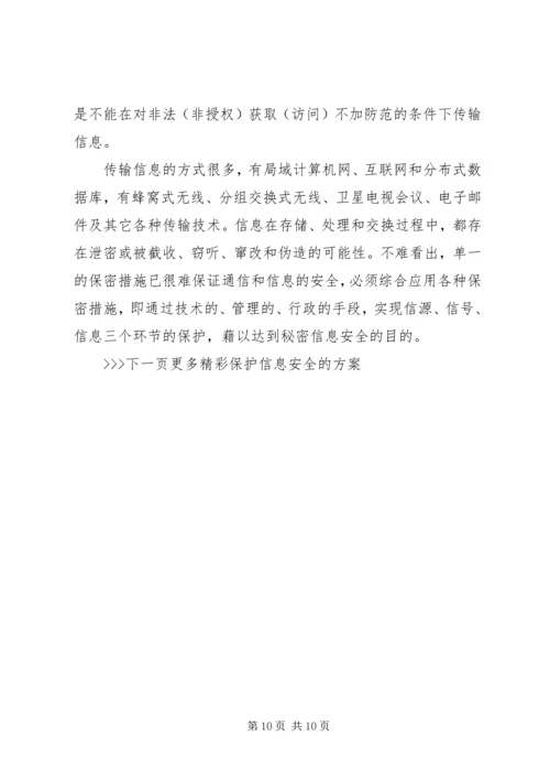 保护信息安全的措施.docx