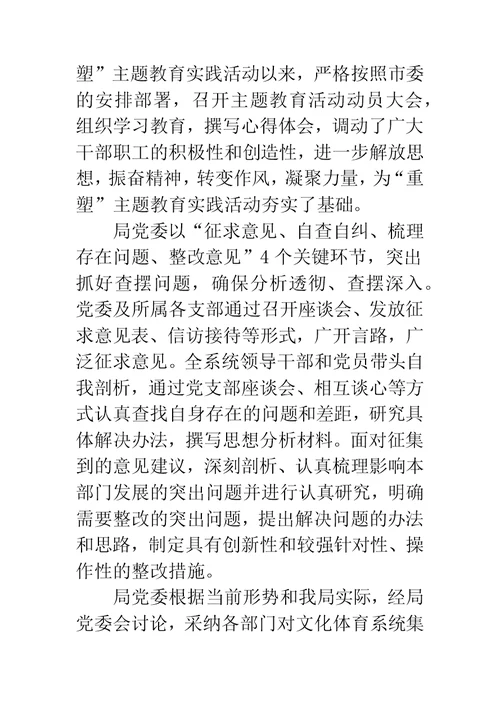 文体局工作总结及明年思路