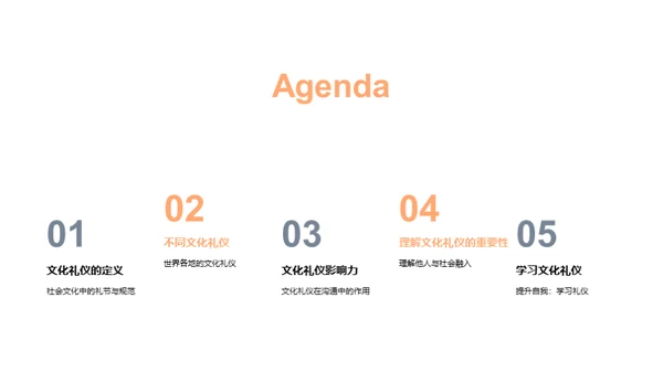 掌握文化礼仪