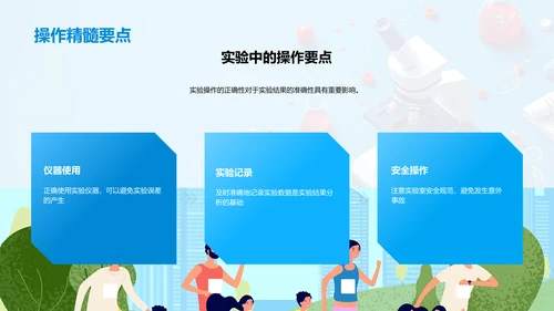 物理实验操作指导PPT模板